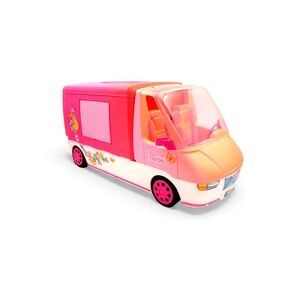 Vintage 1996 Barbie Pink Motorhome RV Camper Playset w/ Accessories Playset Doll